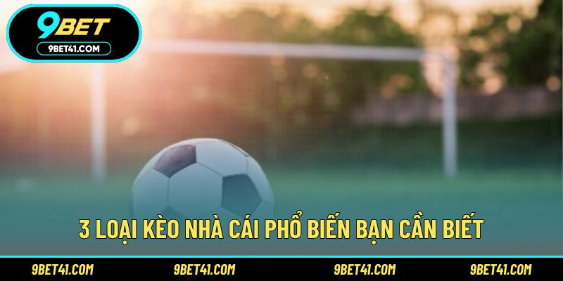3 loại kèo nhà cái phổ biến bạn cần biết
